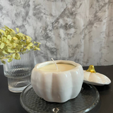 DEMO Pumpkin candle  Ceramic jar