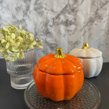 DEMO Pumpkin candle  Ceramic jar
