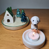 DEMO Beagle Paw Ceramic Candle Warmer