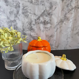 DEMO Pumpkin candle  Ceramic jar