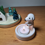 DEMO Beagle Paw Ceramic Candle Warmer