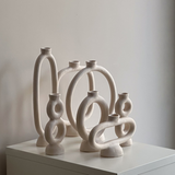 DEMO White Ceramic Candle Holder Model